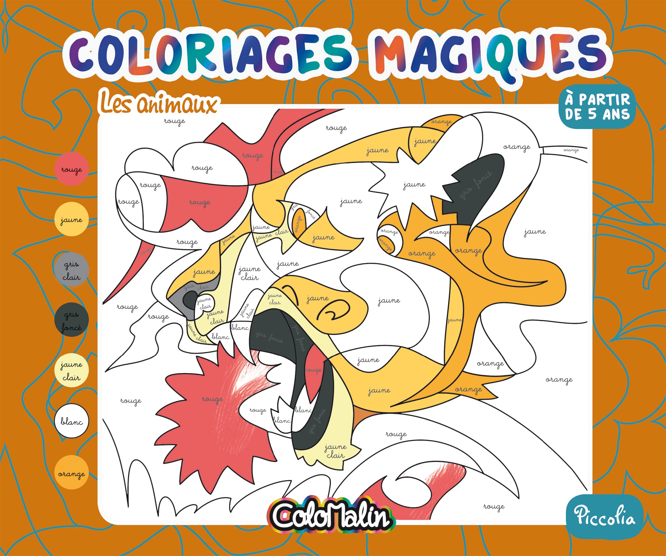 Coloriages magiques - Les animaux: à partir de 5 ans Tiptoi & Games