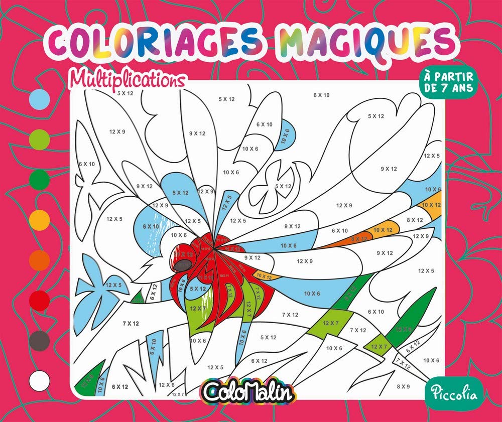 Coloriages magiques - Multiplications: à partir de 7 ans book