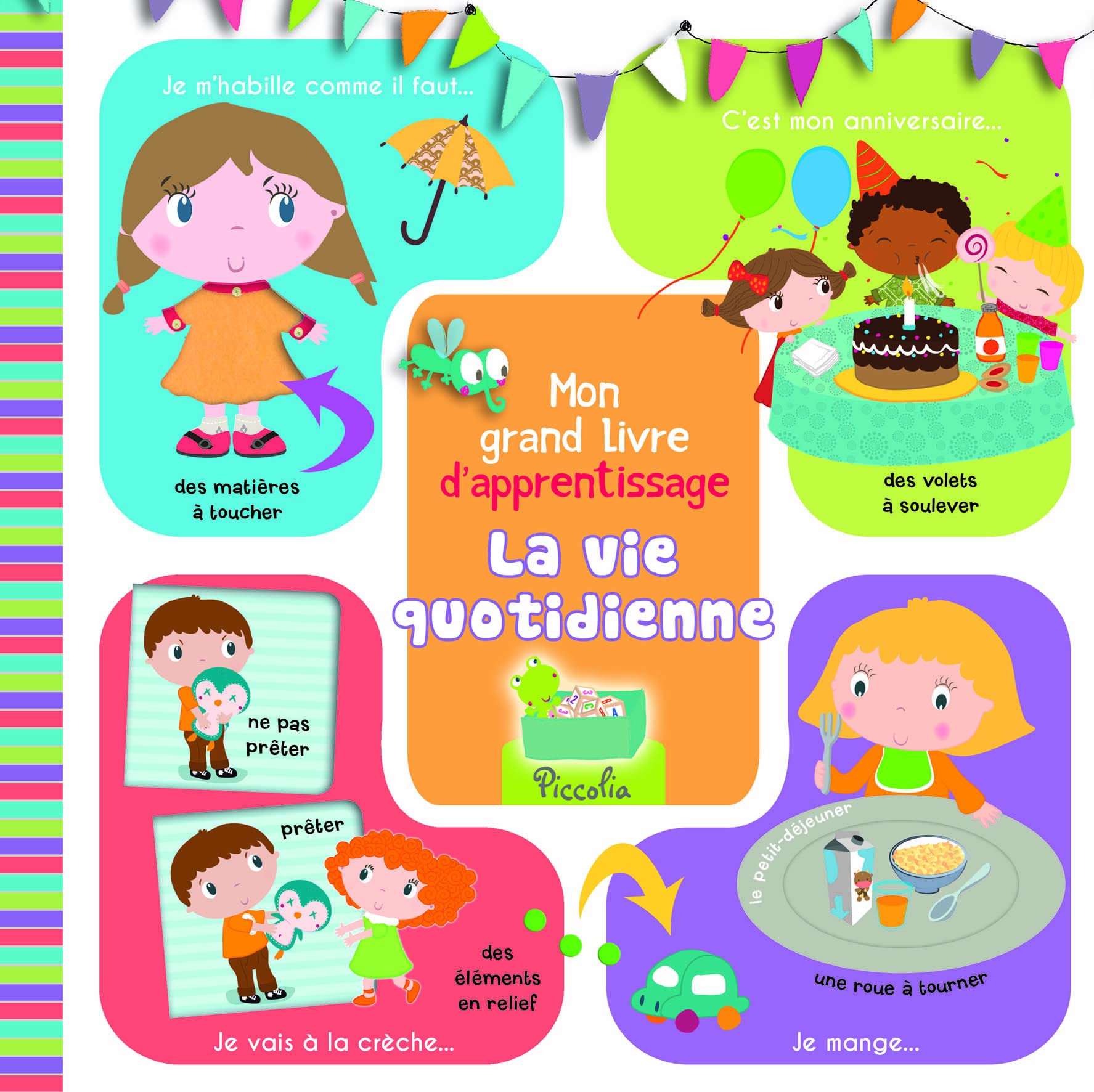 La vie quotidienne: Grand livre d'apprentissage Tiptoi & Games