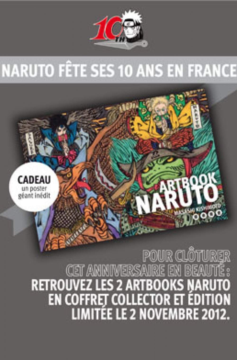COFFRET NARUTO ARTBOOKS: Coffret 2 volumes Manga