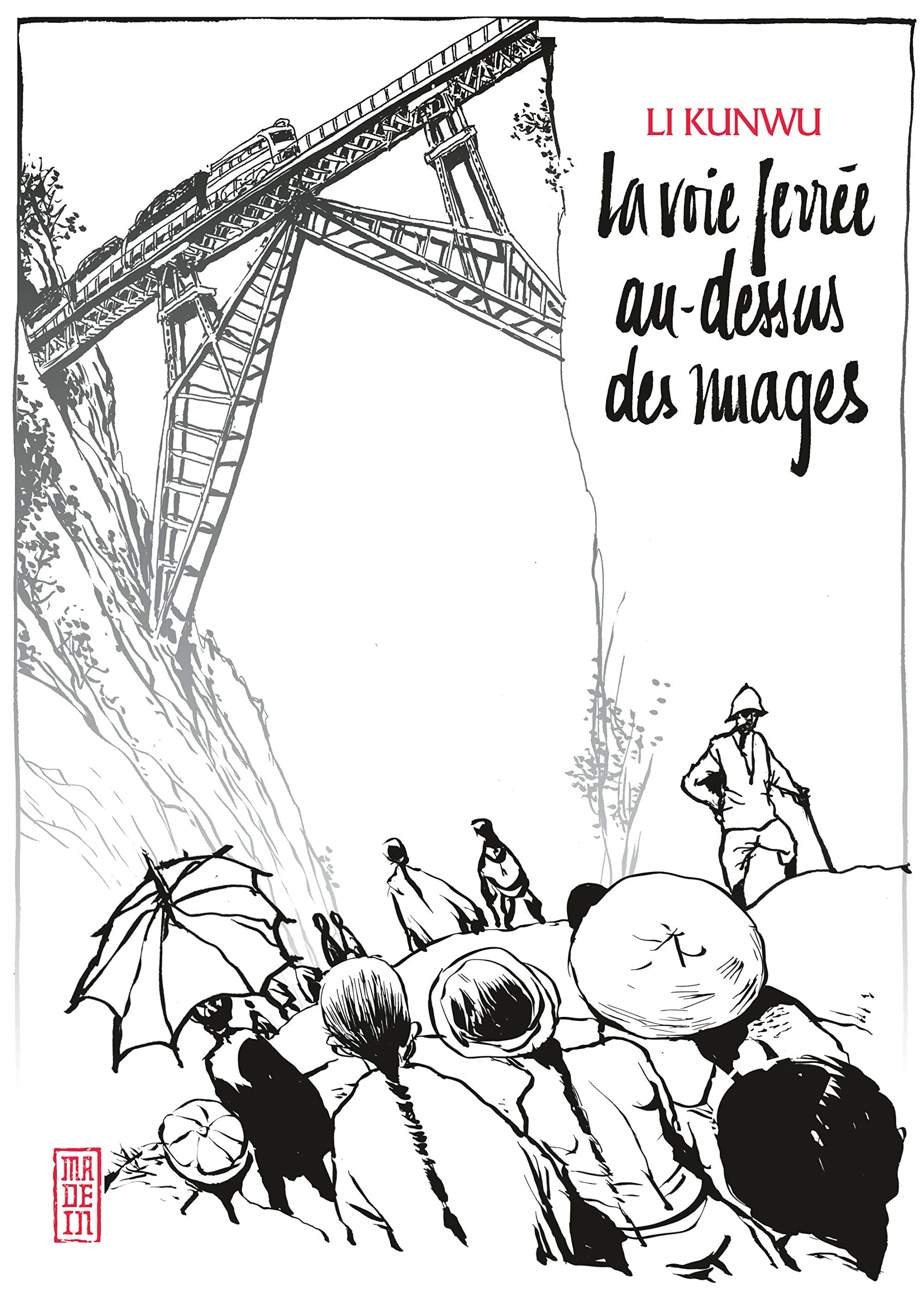 La voie ferrée au-dessus des nuages Manga