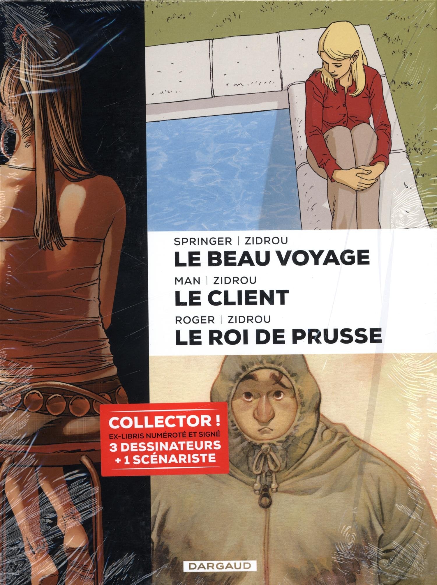 COFFRET ZIDROU 2 (LE BEAU VOYAGE, LE CLIENT, PENDANT QUE LE ROI..) book