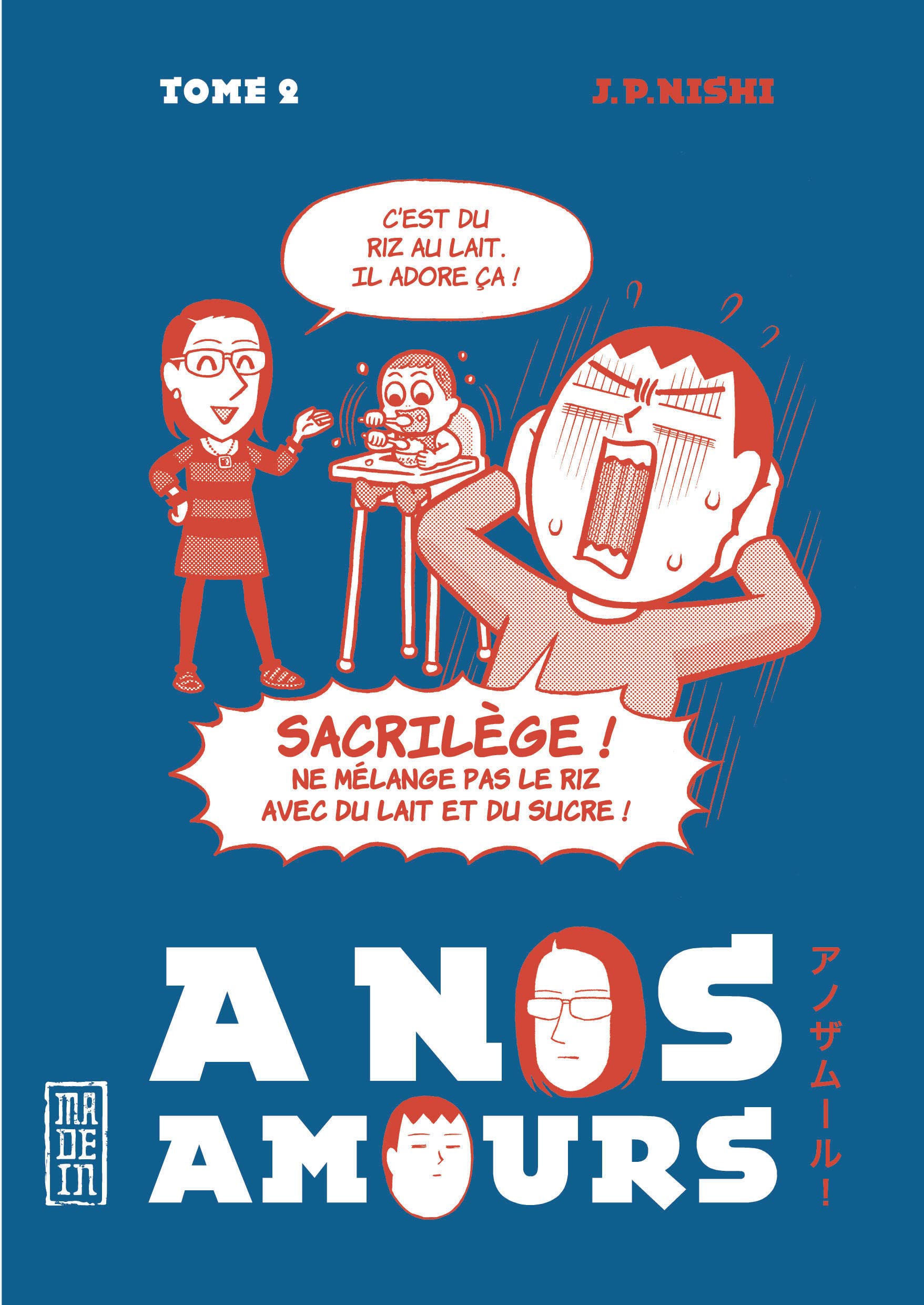 A nos amours - Tome 2 Manga
