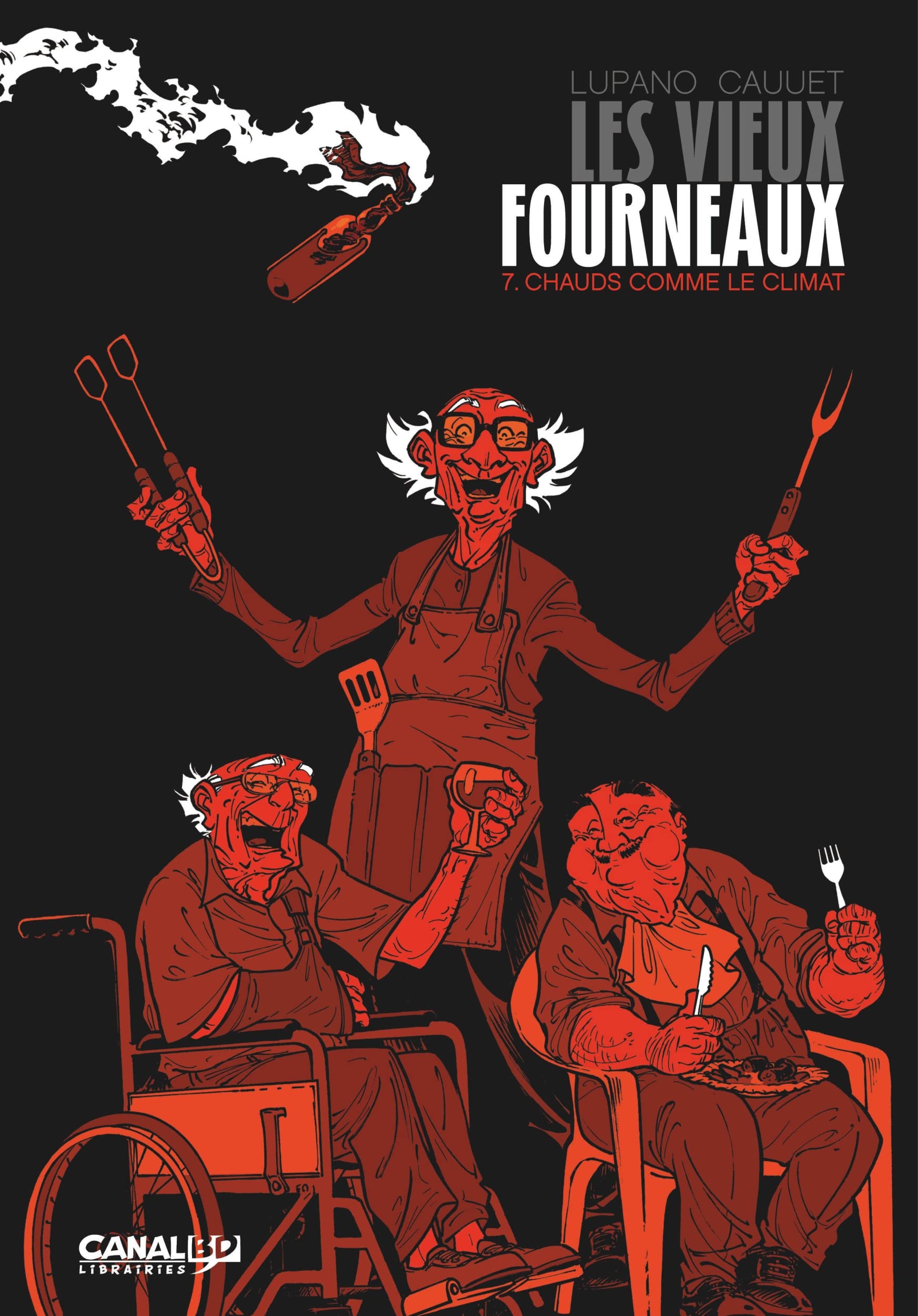 Les Vieux Fourneaux Tome 7 - édition canal BD limitée à 6000 exemplaires Books