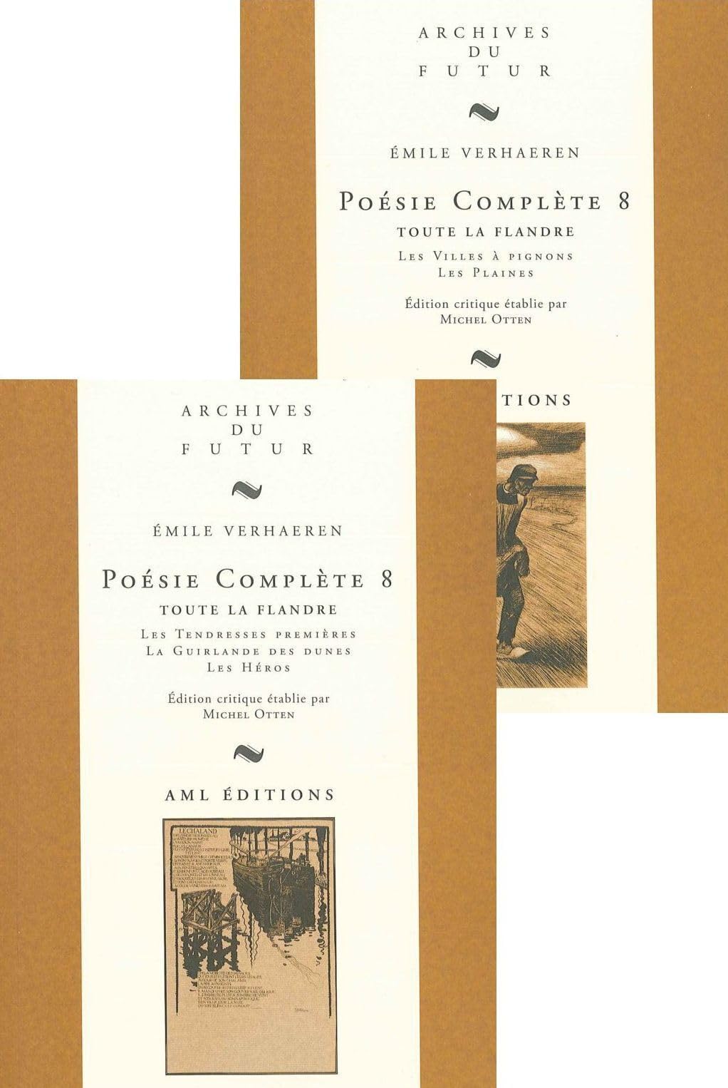Emile Verhaeren poésies complètes 8 toute la Flandre book