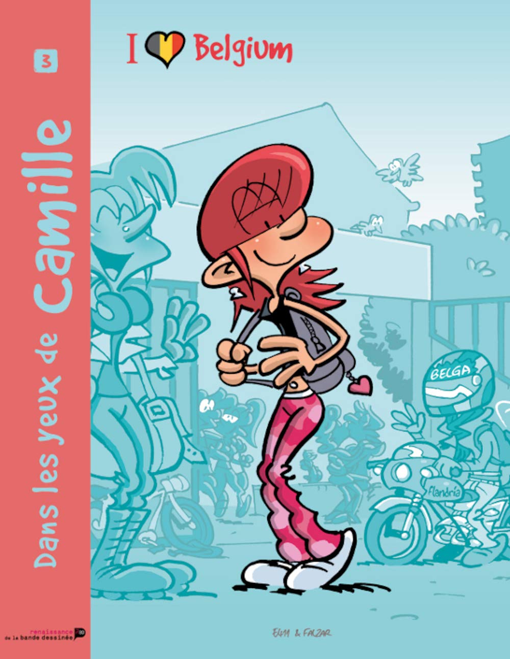 Dans les yeux de Camille, Tome 3 : I love Belgium Manga