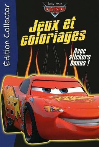 Jeux et coloriages cars book