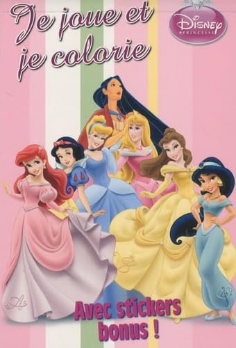 Je joue et je colorie avec Disney princesse book
