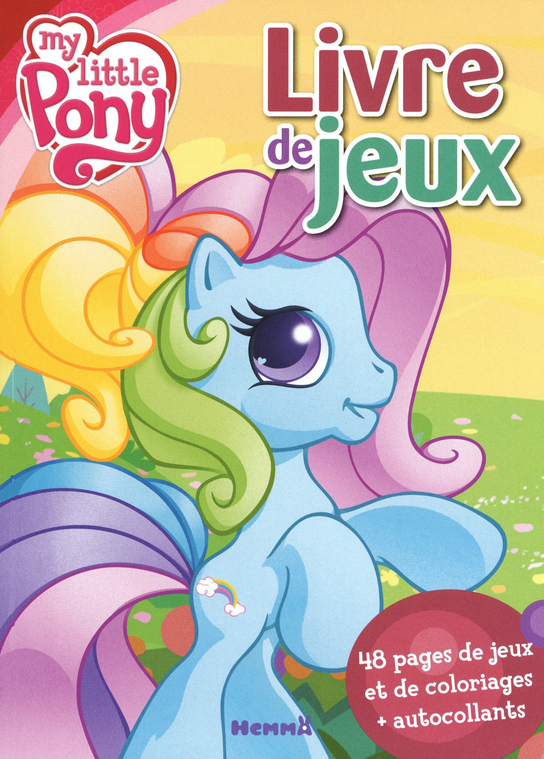 Livre jeux my little pony book
