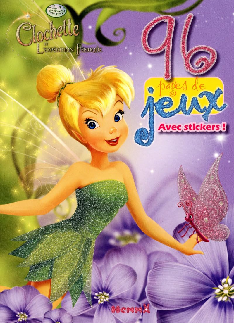 La fée clochette 3 - 96 pages de jeux book