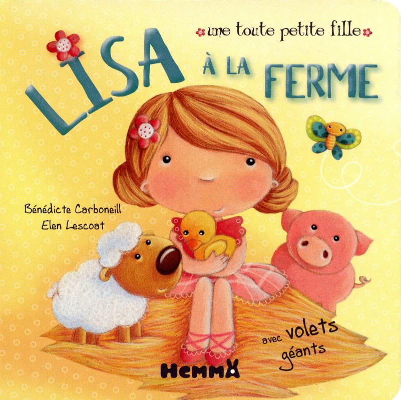 LISA A LA FERME TTE PTE FILLE book