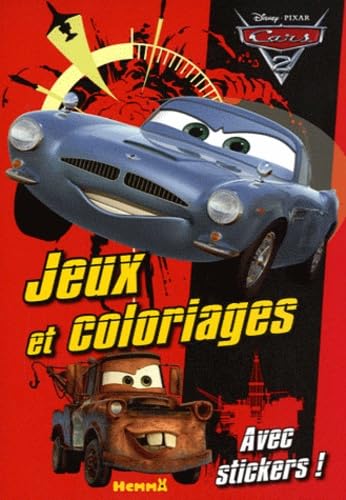 Jeux et coloriages Cars 2 Books