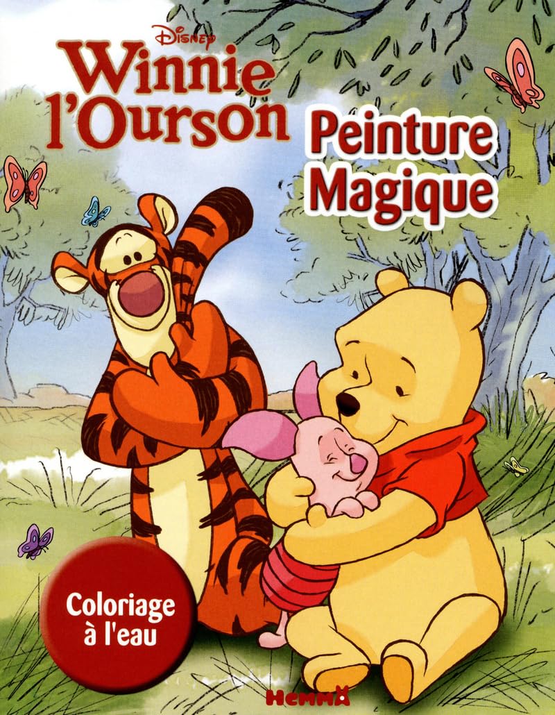 Winnie l'ourson - peinture magique book