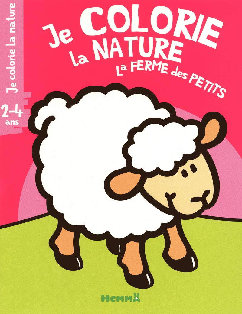 Je colorie la nature la ferme des petits (2-4 ans) brebis Hobbies & Crafts