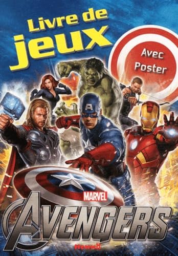 Marvel - The mighty Avengers - Livre de jeux avec poster book