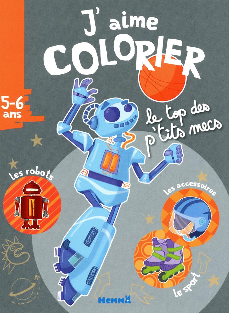 J'AIME COLORIER (5-6 ANS) - TROP GARCON book