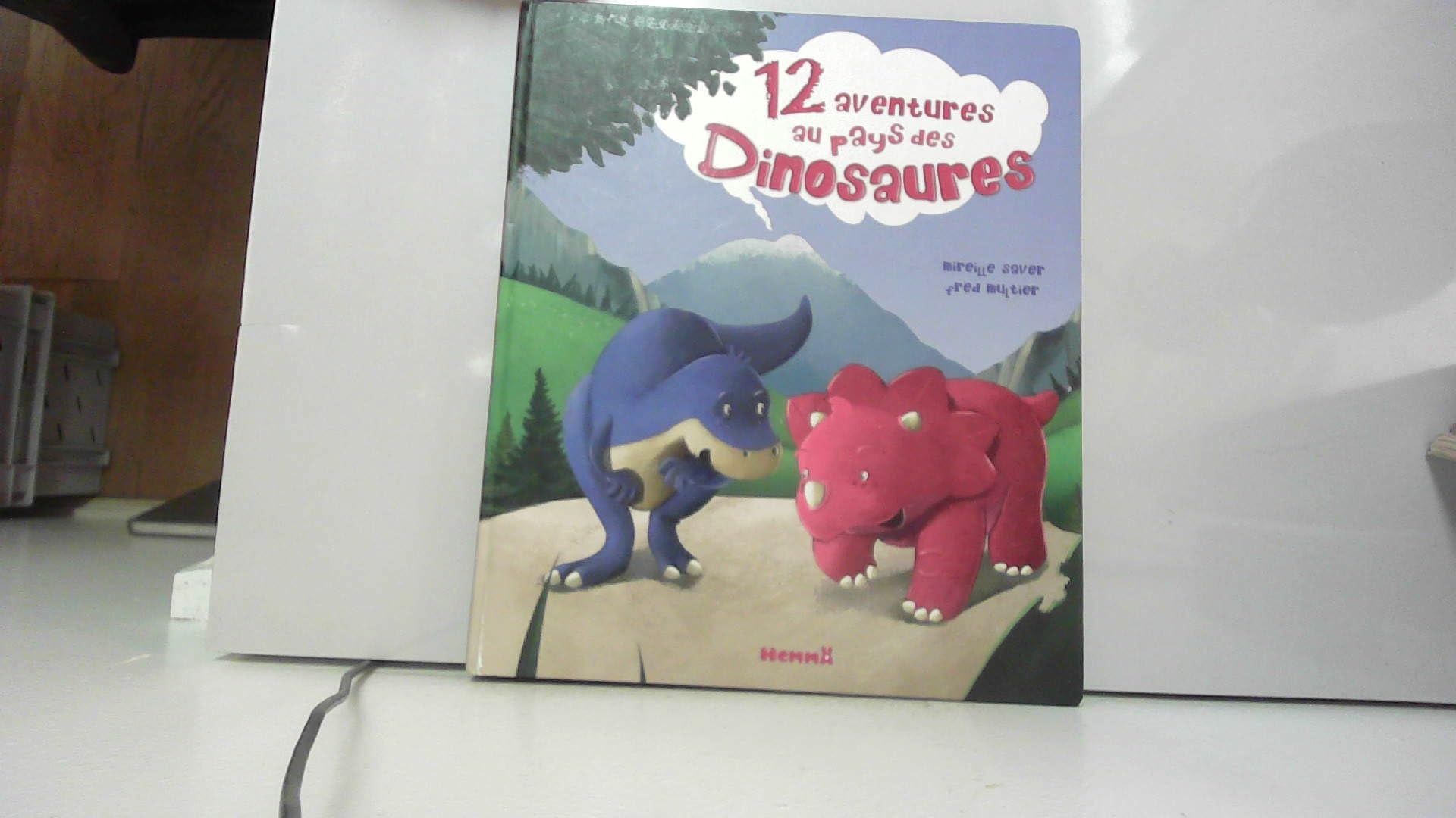 12 AVENTURES AU PAYS DES DINOS book