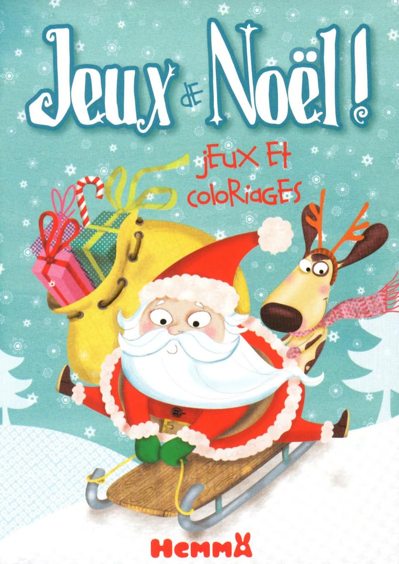 JEUX DE NOEL - JEUX ET COLORIA book