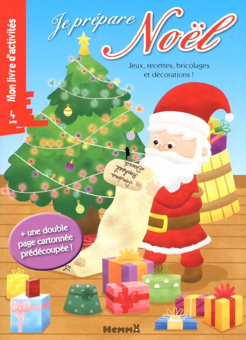 JE PREPARE NOEL JEUX, RECETTES, BRICOLAGES ET DECORATIONS book