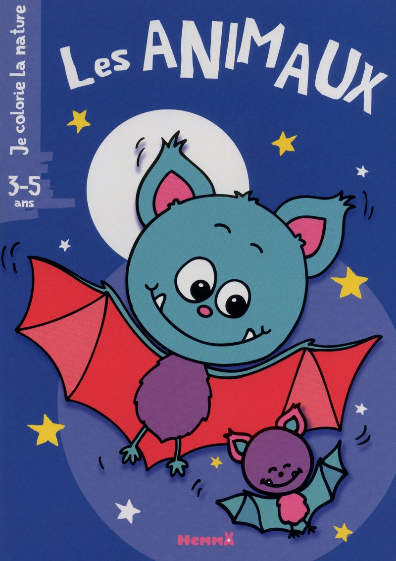 Je colorie la nature 3-5 ans les animaux (chauve-souris) Hobbies & Crafts