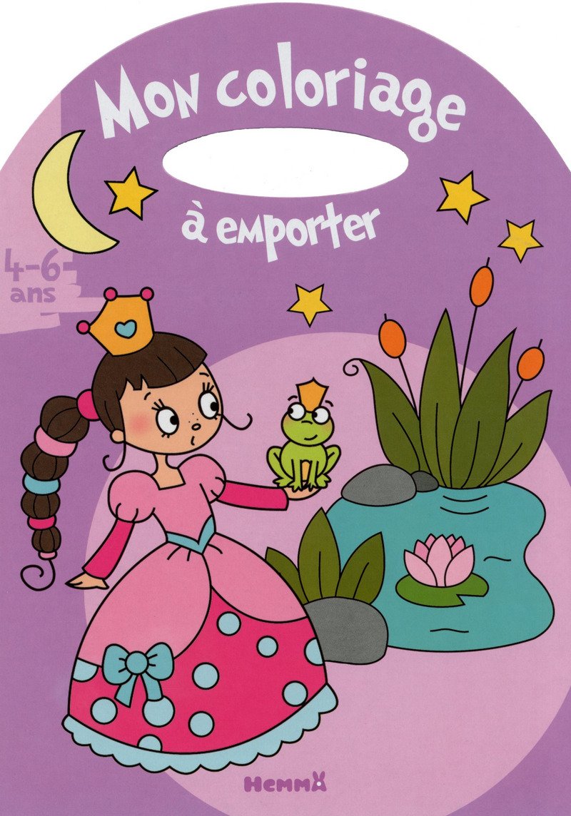 MON COLORIAGE A EMPORTER (4-6ANS) (GRENOUILLES) book