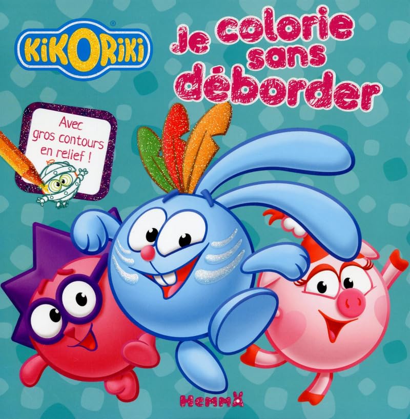 Kikoriki - Je colorie sans déborder book