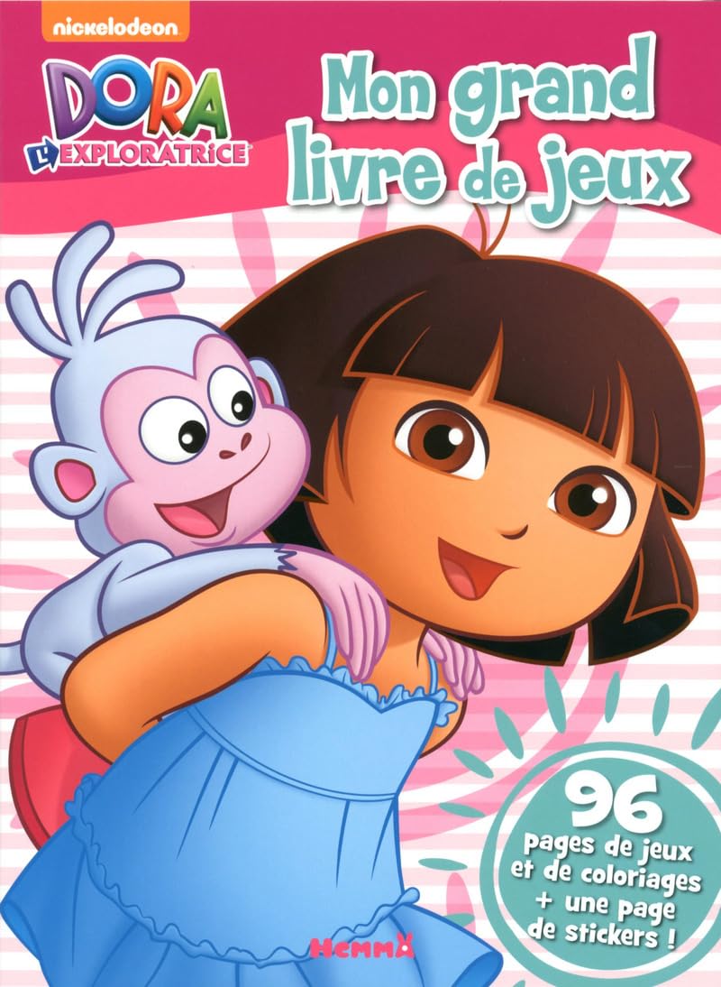 Dora l'Exploratrice - Mon grand livre de jeux book