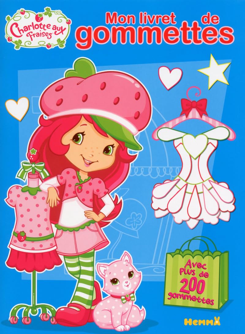 Charlotte aux Fraises - Mon livret de gommettes book