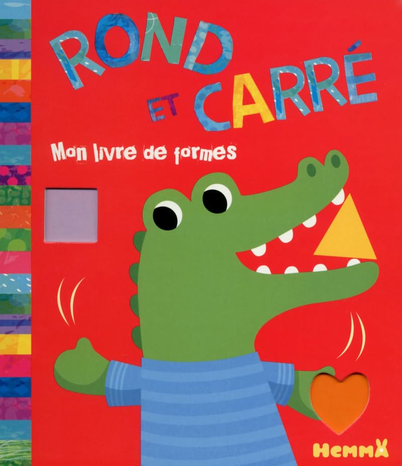Rond et carré - Mon livre de formes book