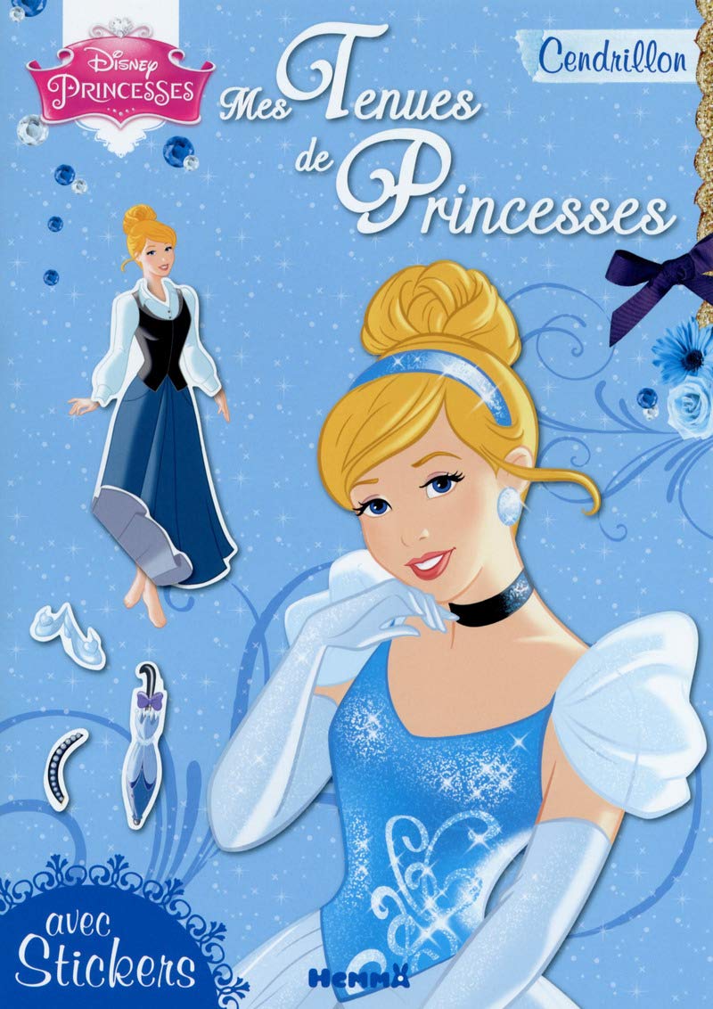 Disney Princesses - Cendrillon - Mes tenues de princesses book