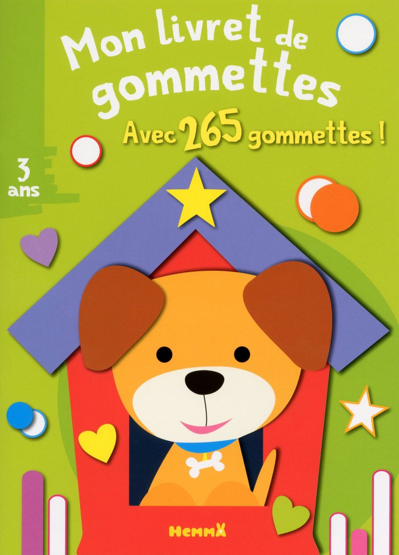 Mon livret de gommettes (Chien) book