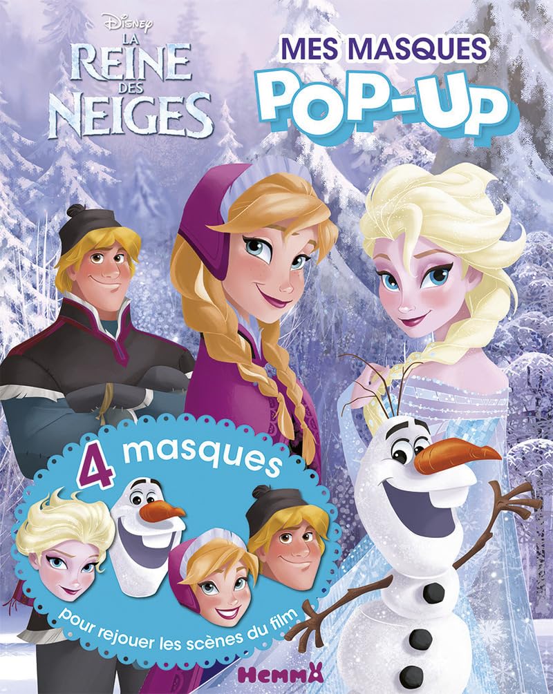 Disney - La Reine des Neiges - Mes masques Pop-Up book