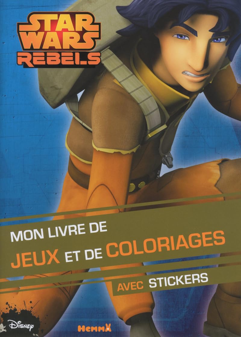 Disney Star Wars Rebels Mon livre de jeux et coloriages avec stickers Hobbies & Crafts