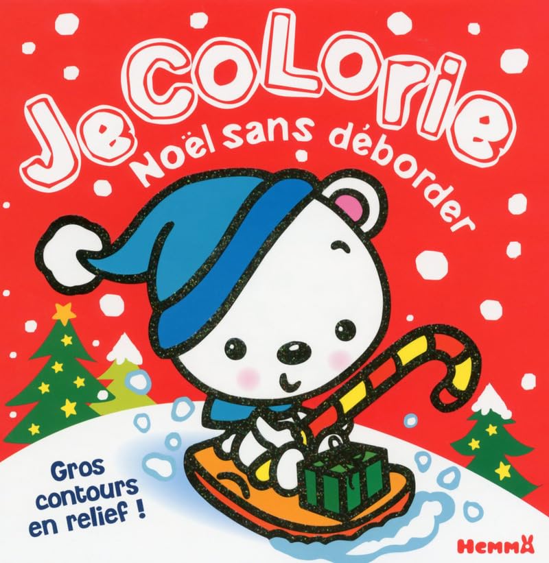 Je colorie Noël sans déborder book