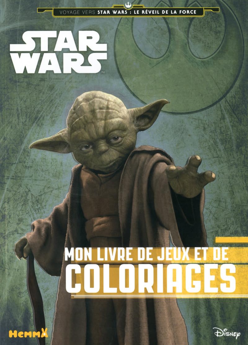 96 pages de jeux et de coloriages (Yoda) book