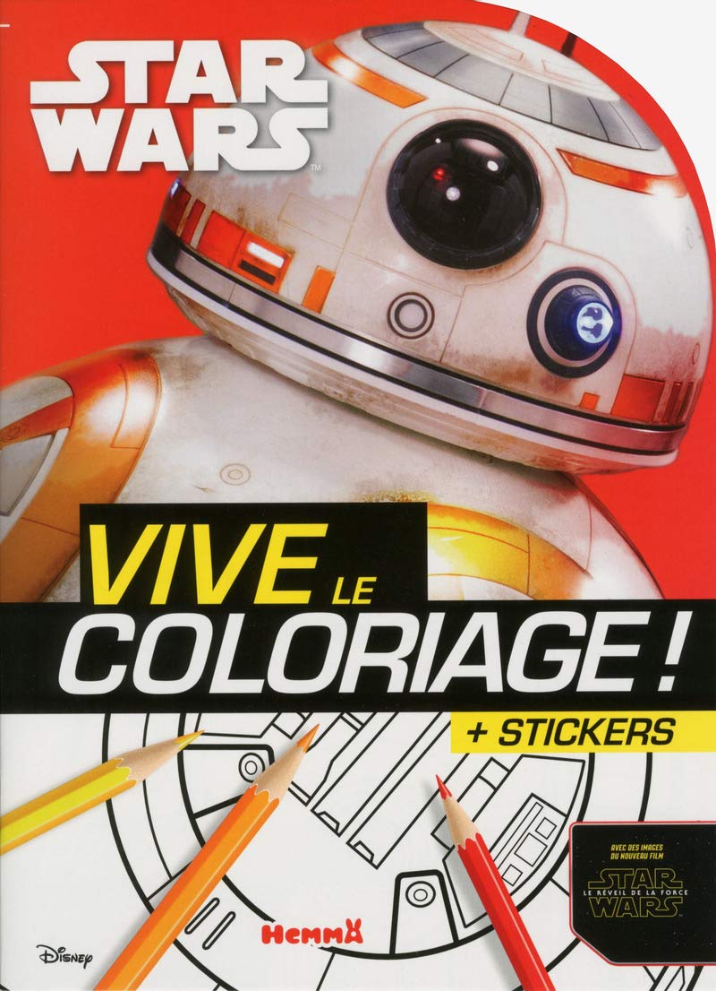 Disney Star Wars - Le Réveil de la Force Ep VII - Vive le coloriage (BB8) book