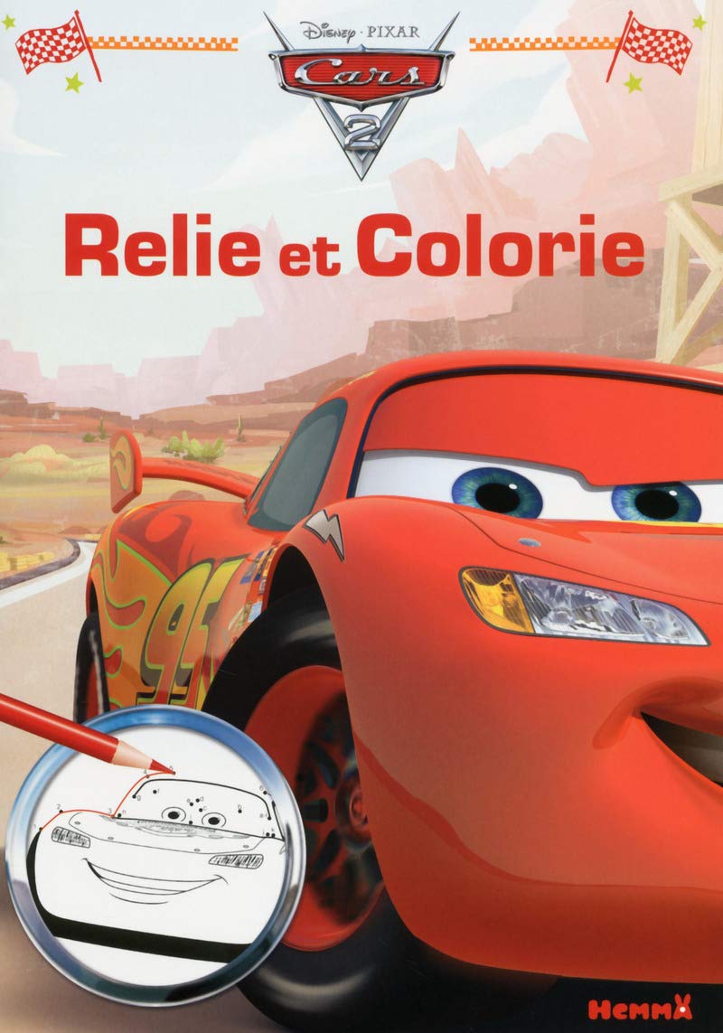 Cars 2 Relie et colorie Hobbies & Crafts