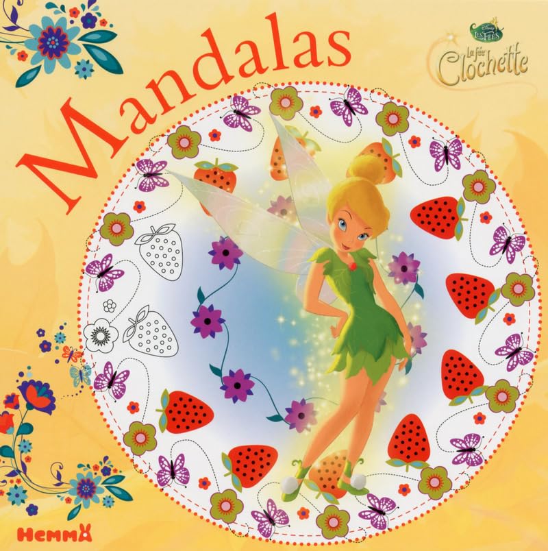 Disney Les Fées - La Fée Clochette - Mandalas book