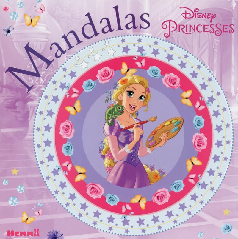Disney Princesses - Mandalas book