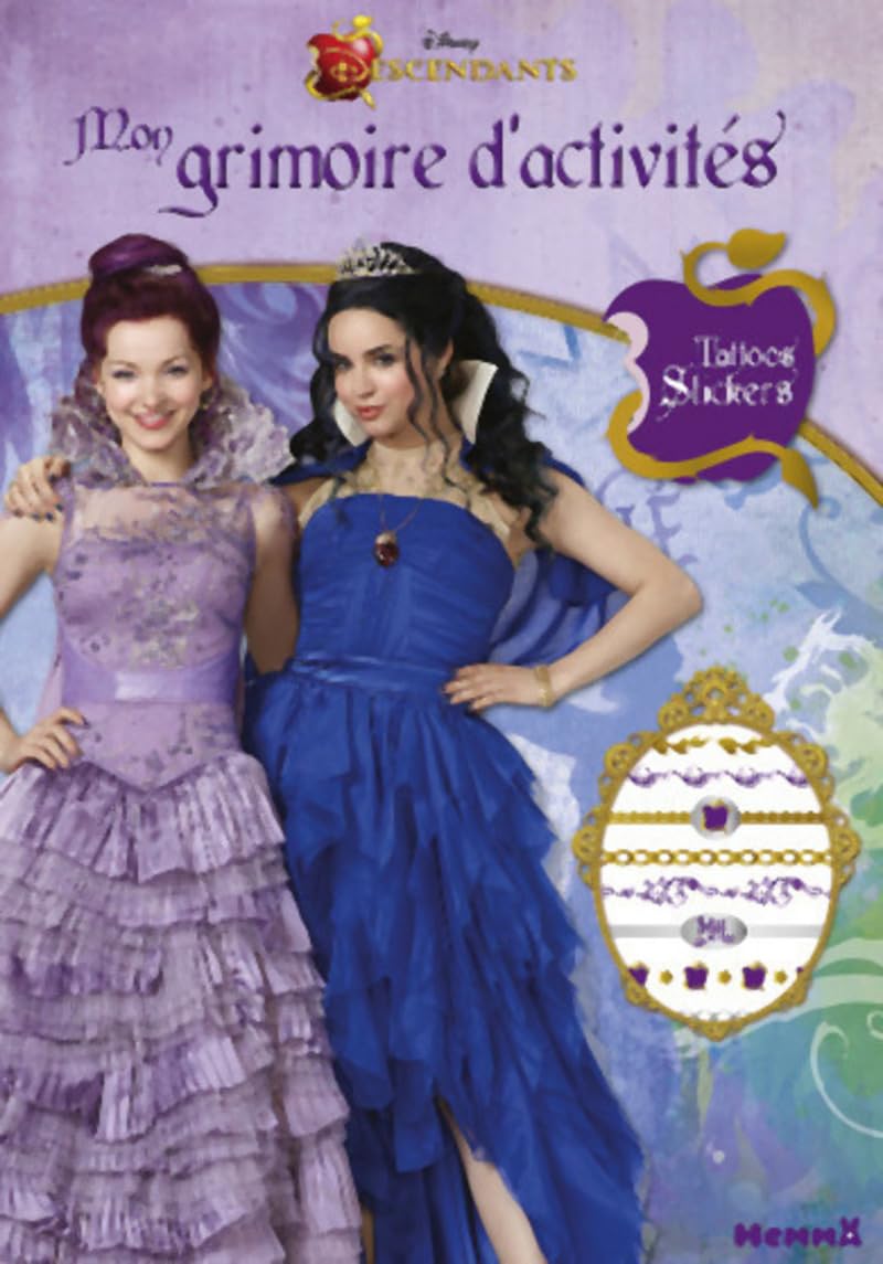 Disney The Descendants - Activités avec tattoo bijoux Tome 1 book