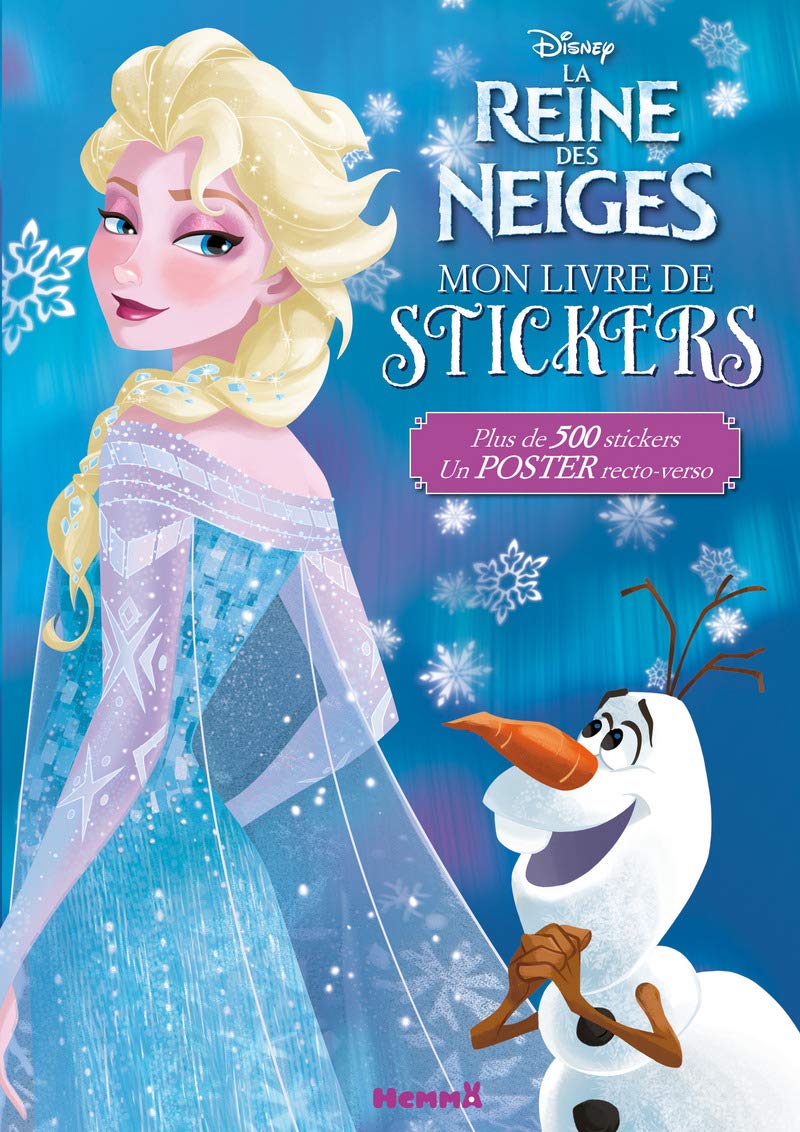 Disney La Reine des Neiges - Mon livre de stickers + poster (Elsa) book