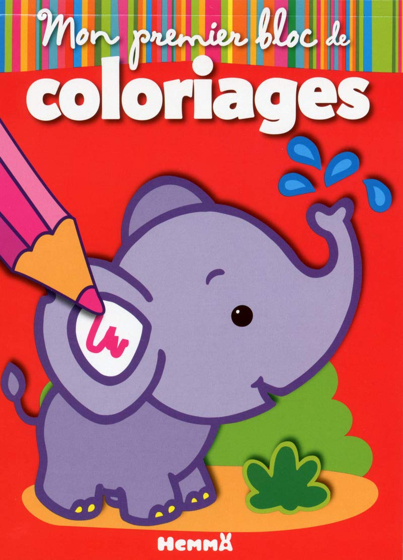 Mon premier bloc de coloriages book