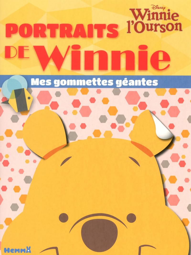 Winnie l'Ourson - Portraits de Winnie - Mes gommettes géantes book