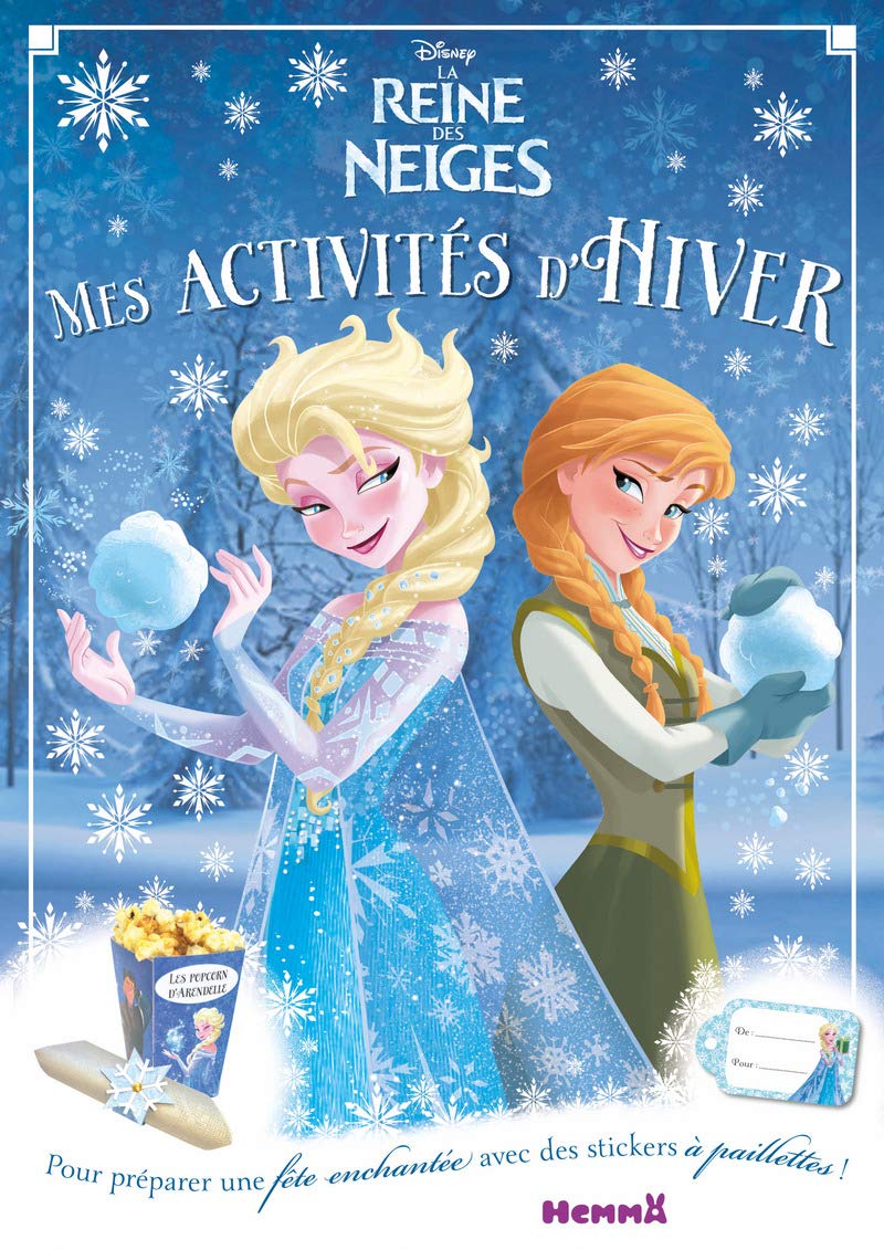 Disney La Reine des Neiges - Mes activités d'hiver book