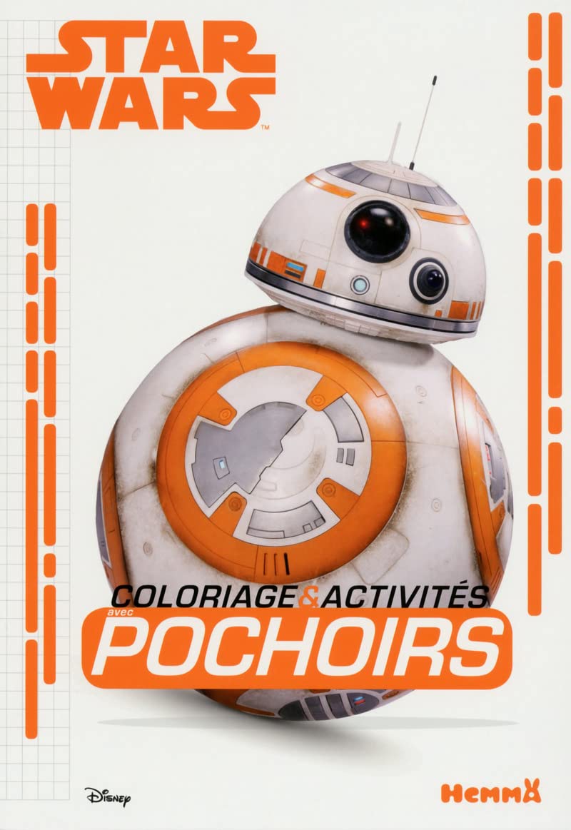 Disney Star Wars - Le Réveil de la Force Ep VII - Coloriage & activités avec pochoirs book