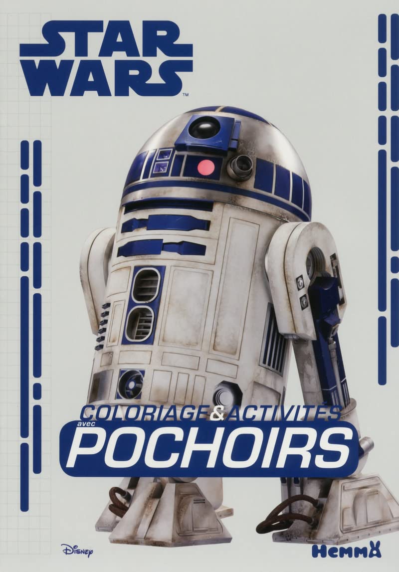 Disney Star Wars - Coloriage & activités avec pochoirs book