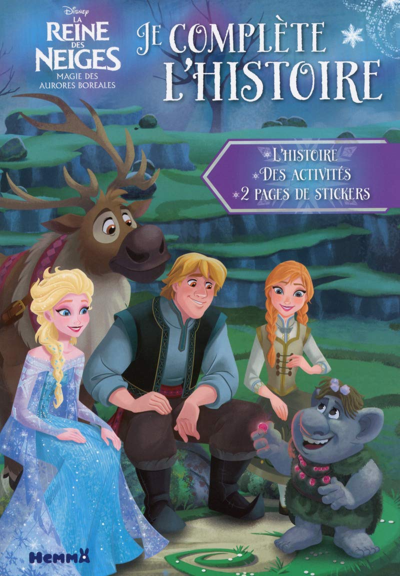 Disney - La Reine des Neiges - La Magie des Aurores Boréales - Je complète l'histoire book