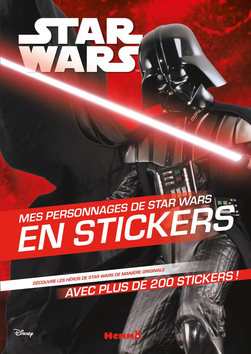 Disney Star Wars - Mes personnages de Star Wars en stickers book