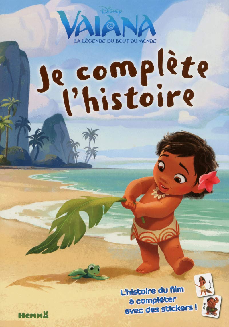 Disney Vaiana - Je complète l'histoire book