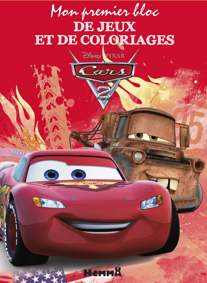 Cars - Mon premier bloc de jeux et coloriages book